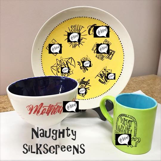 Naughty Pottery — Wines and Designs