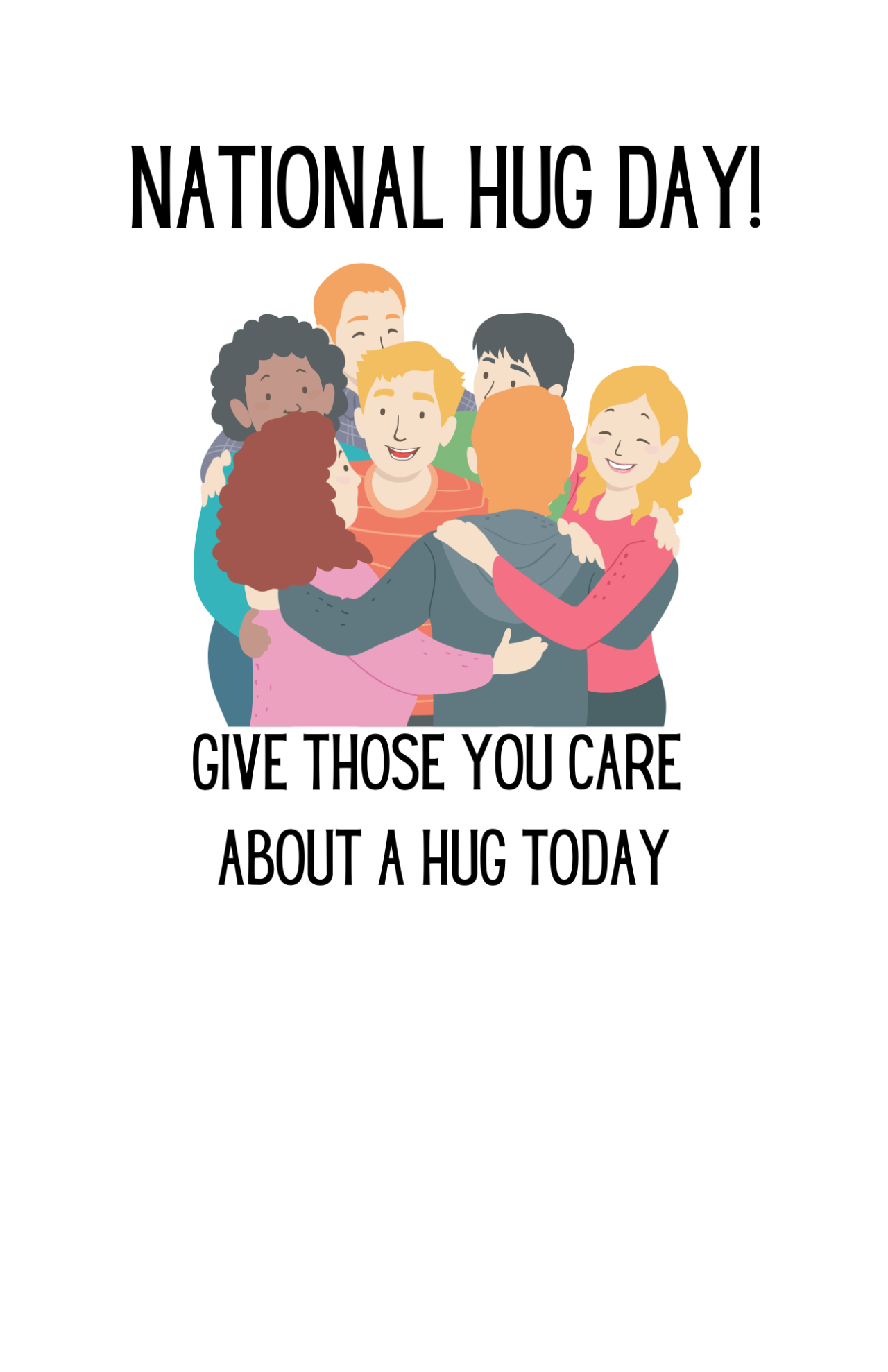 National Hugging Day! Angelo's Pottery Studio