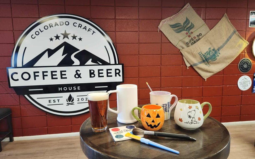 Brushes and Brews @ Colorado Craft Coffee and Beer House — $35 total ($10 deposit)