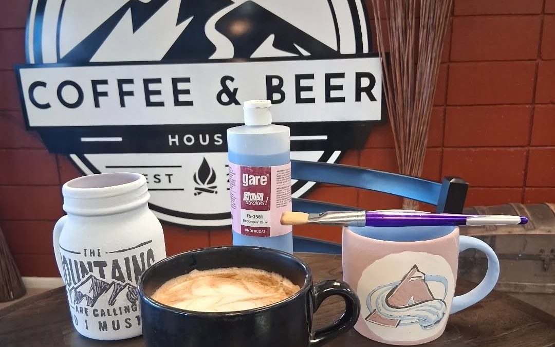 Brushes and Brews @ Colorado Craft Coffee and Beer House — $35 total ($10 deposit)
