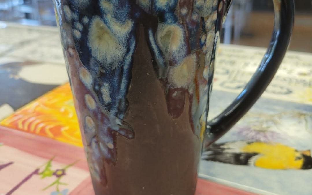 Starry Night Stoneware Mugs @ Base Camp Provisions: $55 ($15 deposit)